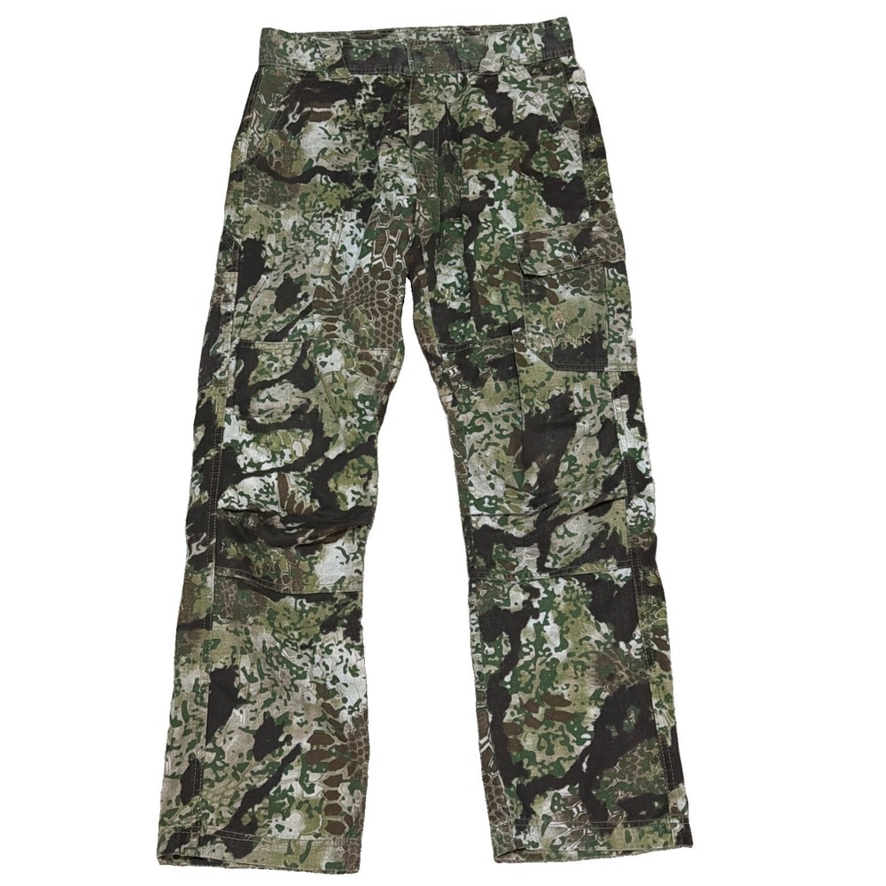 Kryptek Stalker Pants Mens Med (32x32) Obskura Transitional Camo Hunting Cargo